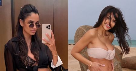 Klaudia El Dursi odsłoniła ciążowy brzuch, marudząc na swój stan: "Trawienie wykańcza, pięty bolą"