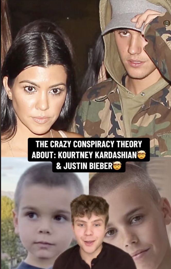Syn Kourtney Kardashian jest dzieckiem Justina Biebera? Fani mają swoją teorię