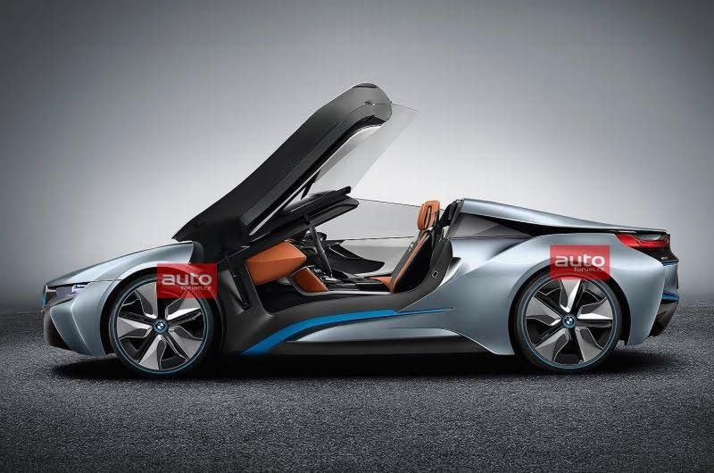 BMW i8 Spyder - pierwsze wizualizacje wyciekły do Internetu