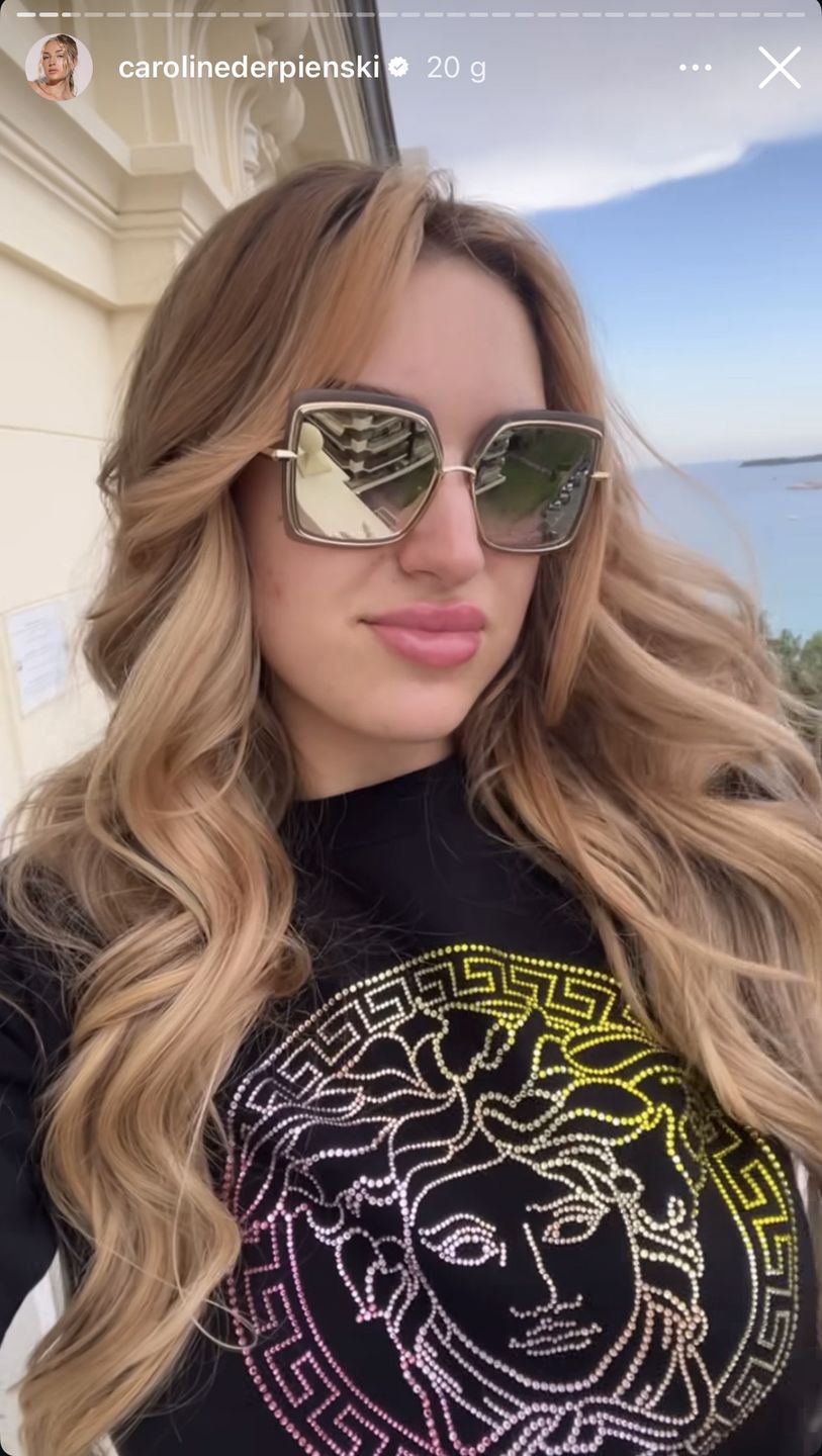 Caroline Derpieński melduje się w Cannes