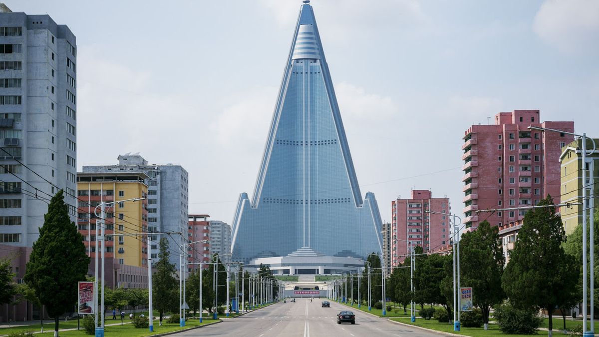 Stolica Korei Północnej wygląda jak opuszczony plan kosmicznego filmu science fiction 1