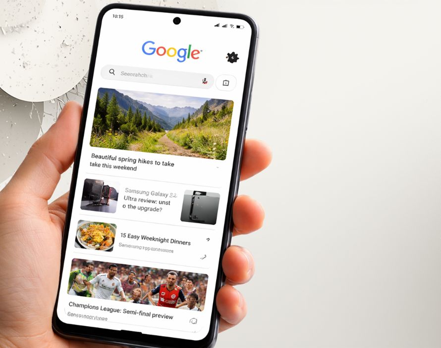 Nowa aktualizacja Google Discover. Więcej newsów, mniej clickbaitów