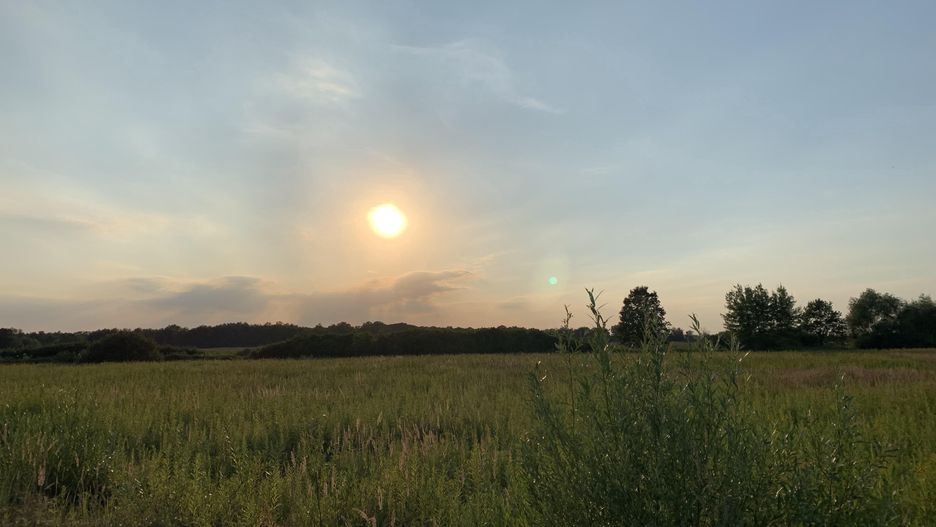 Wrocław Pogoda słońce zachód słońca