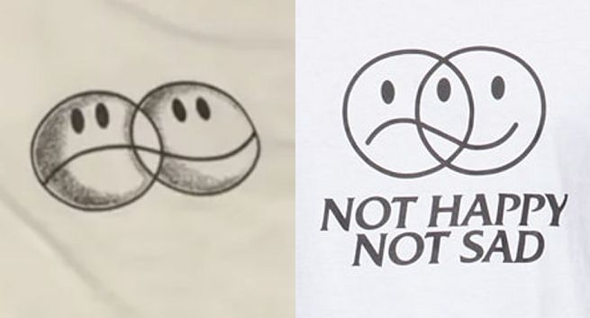 Nowa koszulka Ekipy z grafiką jak na t-shircie marki Vetements