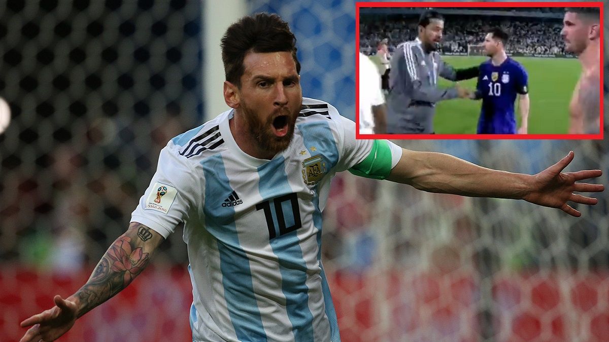 Lionel Messi w barwach reprezentacji Argentyny