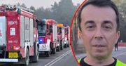 Newralgiczne miejsce koło Józefowa. Cel: utrzymać ogień z dala od miasta