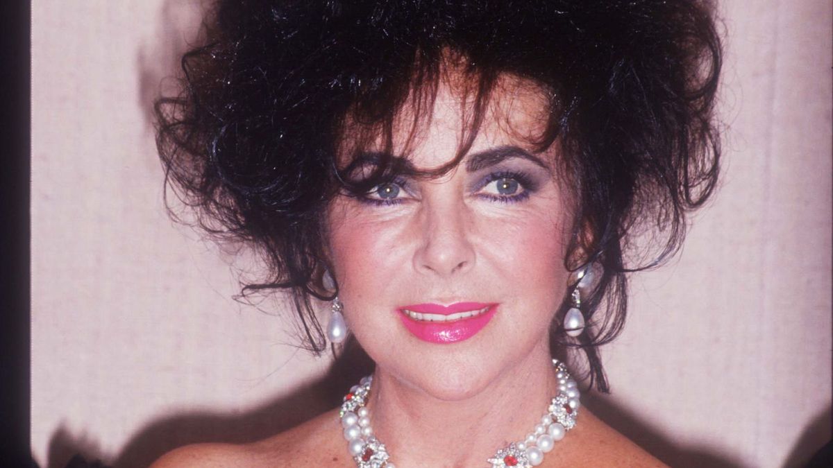 Elizabeth Taylor, zdjęcie z 1992 roku wykonane w Los Angeles.
