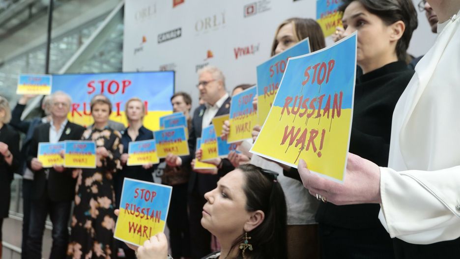 Polska Akademia Filmowa ruszyła z międzynarodową akcją "Stop Russian War"