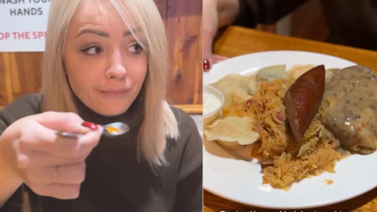 Jedzenie w restauracji pozostawiało sporo do życzenia