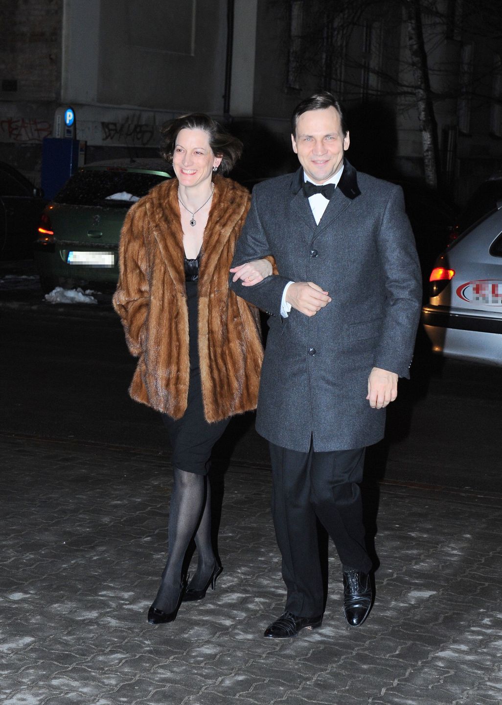 Anne Applebaum i Radosław Sikorski