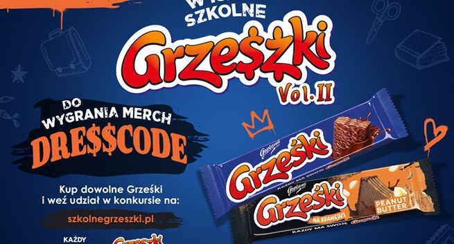 Grześki z konkursem „Wyjaw Szkolne Grzeszki vol.2”