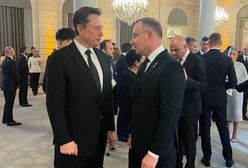 Andrzej Duda w Paryżu. Rozmawiał z Elonem Muskiem