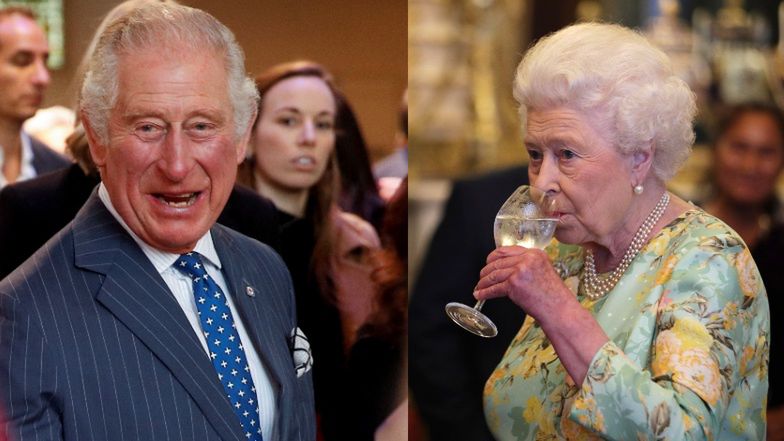 Król Karol III i królowa Elżbieta II