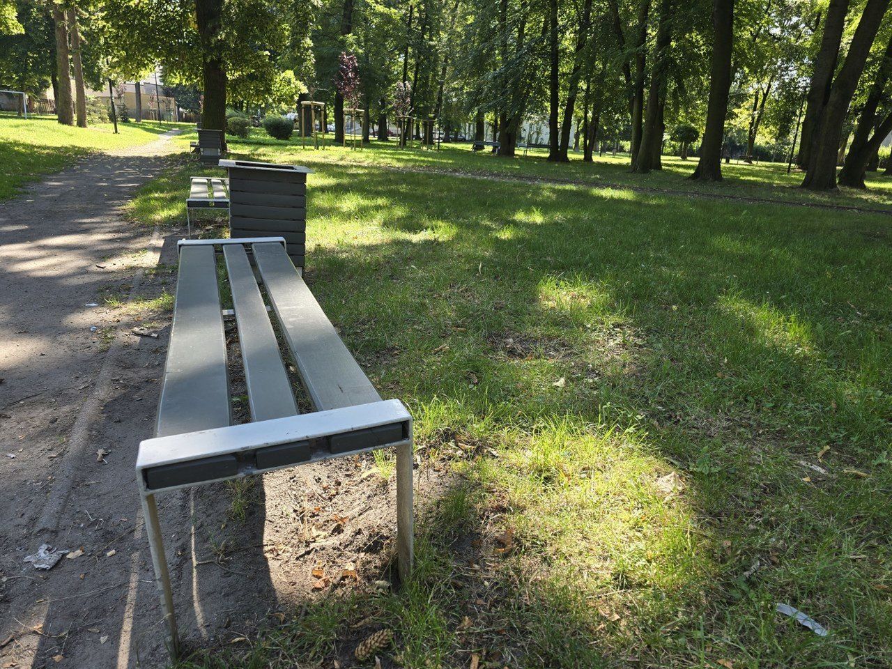 Tak dziś wygląda Park im. Leszczyńskich Satyryków. Wkrótce powstanie tu tężnia solankowa