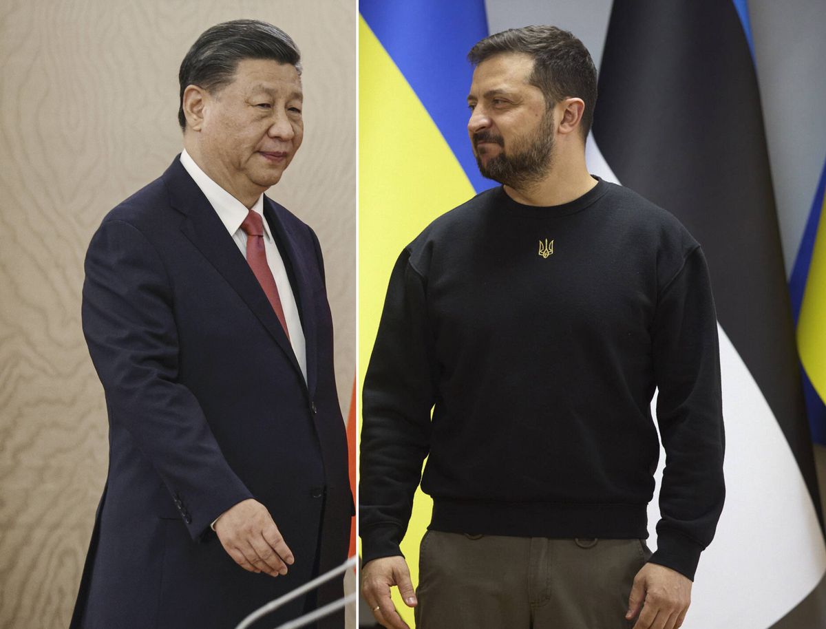 Zełenski rozmawiał z Xi Jinpingiem. Prezydent Ukrainy potwierdza