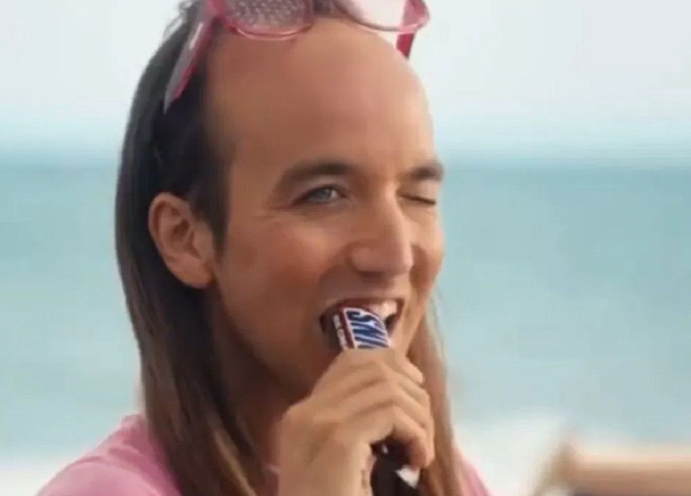 Kontrowersyjna reklama Snickersa