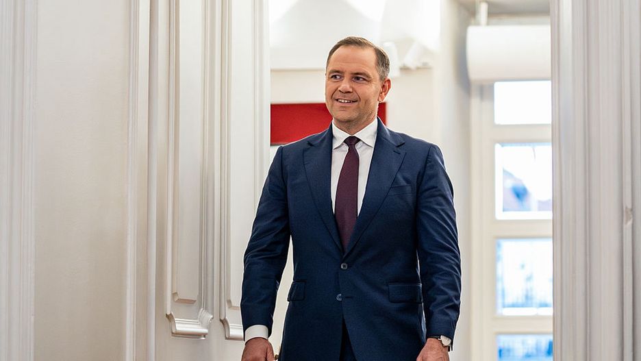 Incoming Polish President Karol Nawrocki Meets President Andrzej Duda
Karol Nawrocki, Poland's incoming president, arrives to meet with Andrzej Duda, Poland's president, not pictured, at the Presidential Palace in Warsaw, Poland, on Tuesday, June 3, 2025. The ascent of Karol Nawrocki, a conservative historian and one-time boxer with scant political experience, also registers a rare win for Trump's MAGA movement. Photographer: Damian Lemanski/Bloomberg via Getty Images
Bloomberg
emea, e.u., eu, european, polish, euro members, government news, best photos, best photo