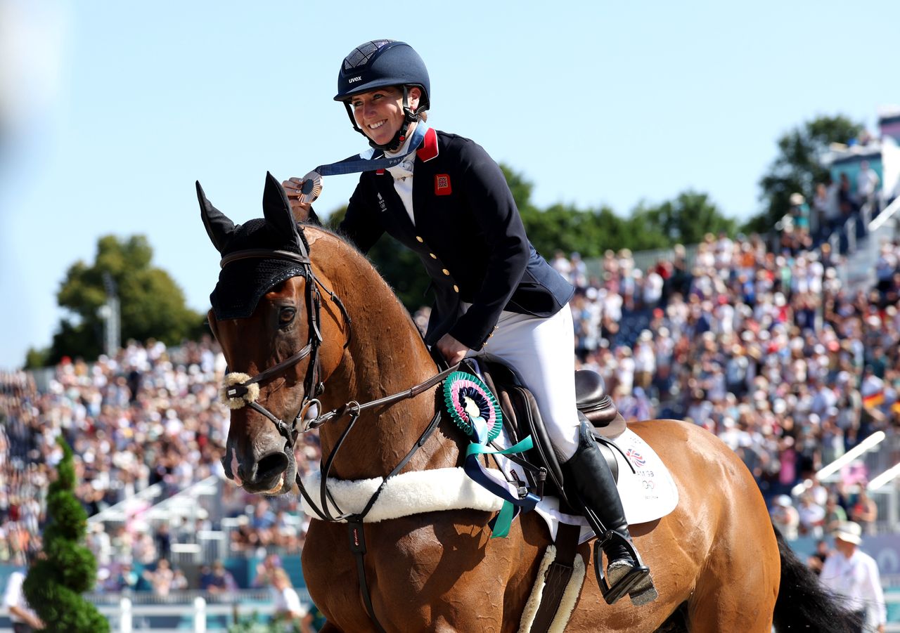 British equestrian overcomes near-fatal fall to win olympic gold