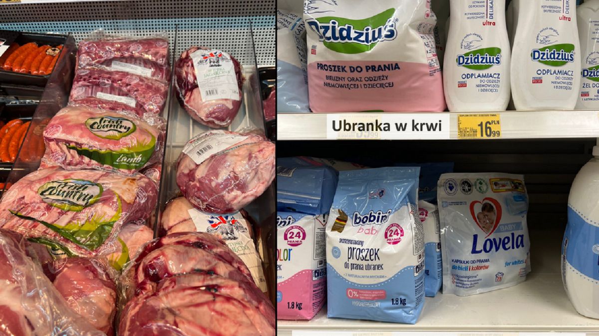 Akcja w sklepach, które nie wycofały się z Rosji.