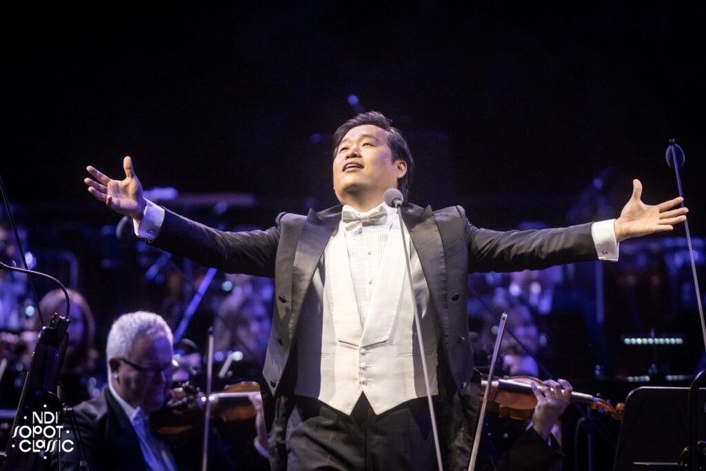 SeokJong Baek podczas 15. NDI Sopot Classic w Operze Leśnej © Krzysztof Mystkowski