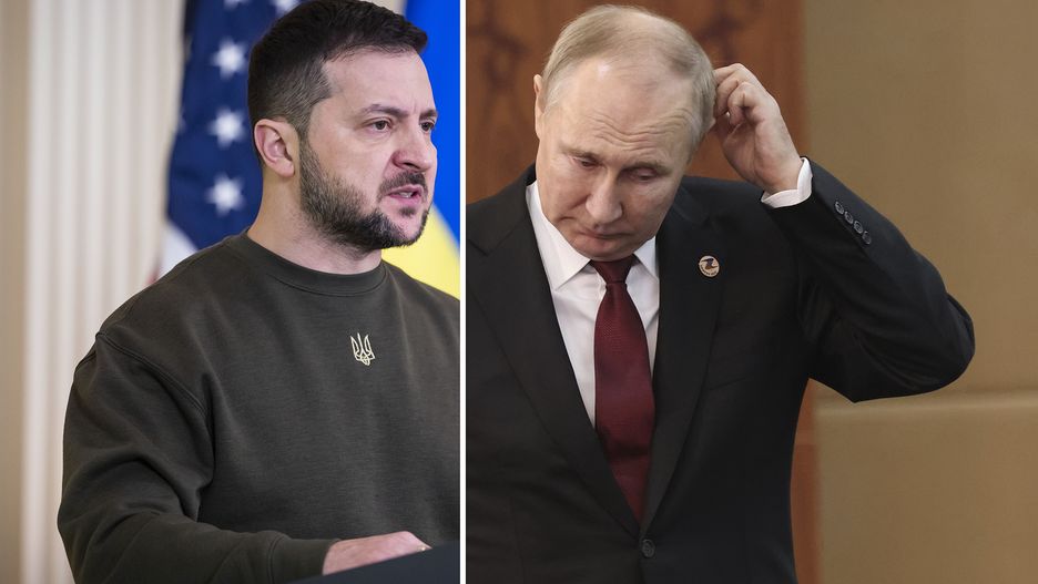 Putin, Zełeński