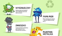 Ministerstwo Środowiska zachęca Polaków do segregacji śmieci akcją "Piątka za segregacje"
