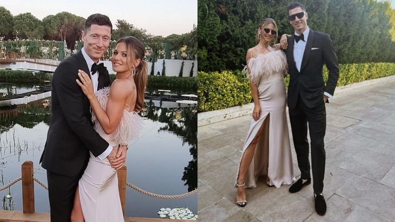 Anna i Robert Lewandowscy bawią się na weselu tureckiego biznesmena