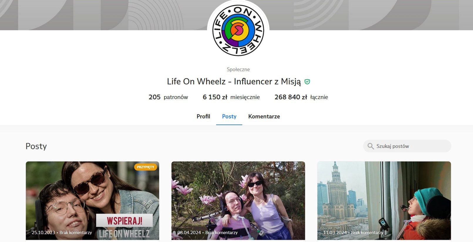 Profil Wojtka Sawickiego