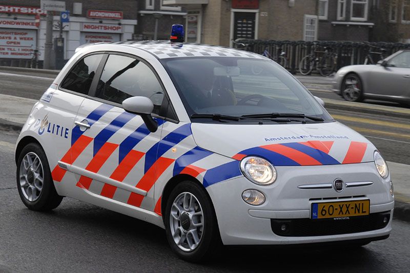 Policyjny Fiat 500