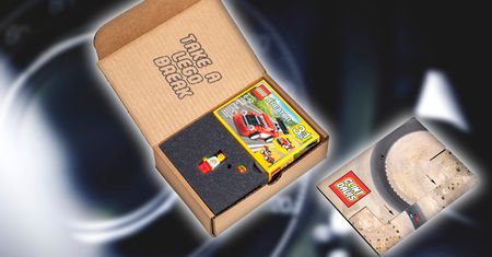 Fotograf wysłał kreatywną wizytówkę w... opakowaniu klocków LEGO
