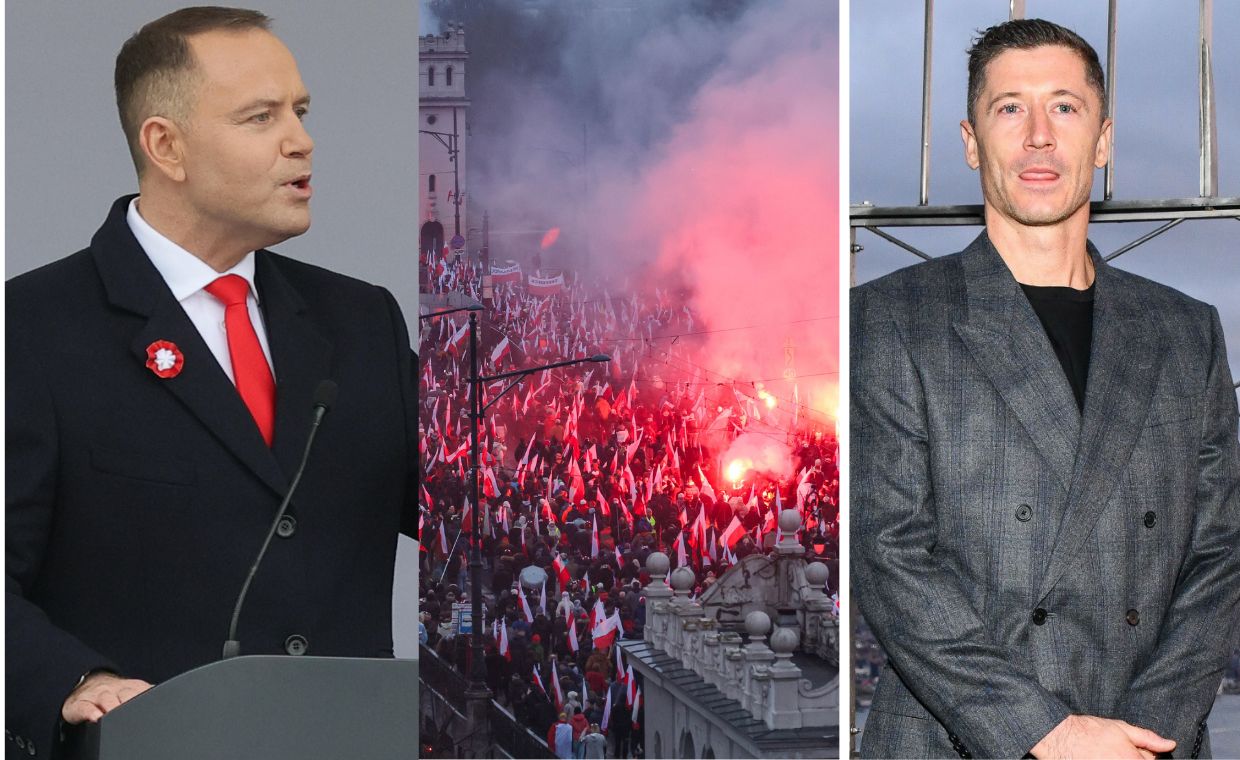 Wydarzyło się we wtorek. Nawrocki z mocnym przemówieniem, Lewandowski się tłumaczy [SKRÓT DNIA]