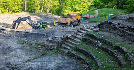Bielsko-Biała. Kolejne opóźnienie przy rewitalizacji amfiteatru