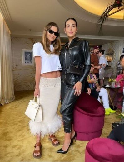 Anna Lewandowska i Georgina Rodriguez