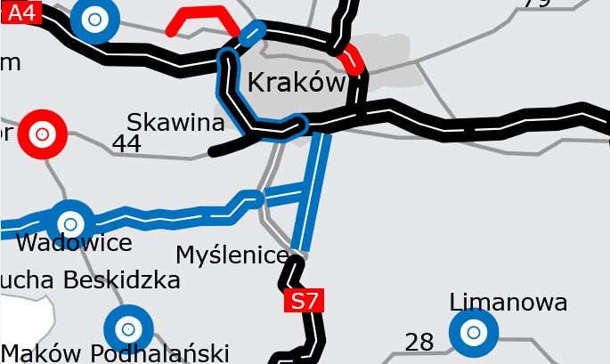 Myślenice na Zakopiance