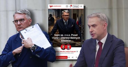 "To łamanie prawa". Gawkowski reaguje na śledztwo WP ws. Wiplera