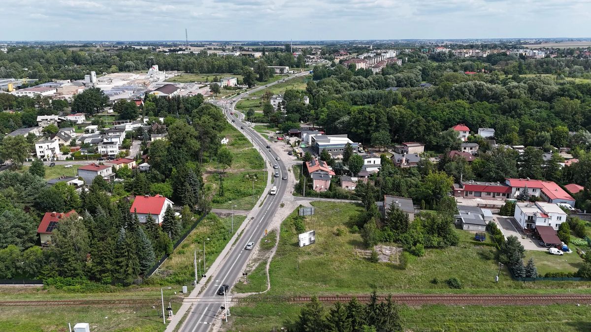 Przejazd kolejowy na Olsztyńskiej