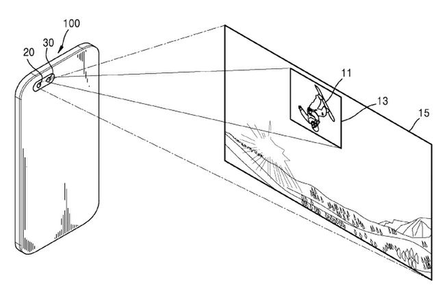 Patent na podwójny aparat Samsung z obiektywami o różnym kącie widzenia