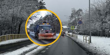 Włocławek: Siedem maszyn odśnieża miasto na pełnych obrotach. Noc może być trudna