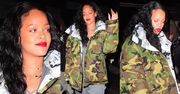 Rihanna w kurtce moro za 14 tysięcy