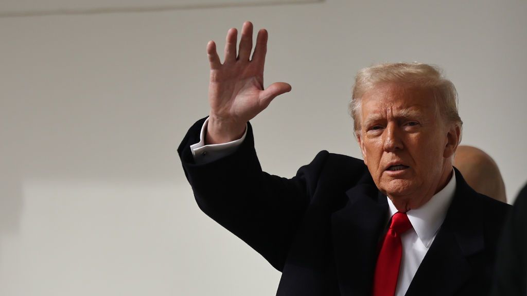 National Cathedral Holds A Service Of Prayer For The Nation
WASHINGTON, DC - JANUARY 21: U.S. President Donald Trump speaks briefly with reporters after returning to the White House after attending the National Prayer Service at the National Cathedral on January 21, 2025 in Washington, DC. Tuesday marks the first full day Trump's second term in the White House. (Photo by Chip Somodevilla/Getty Images)
Chip Somodevilla
bestof, topix