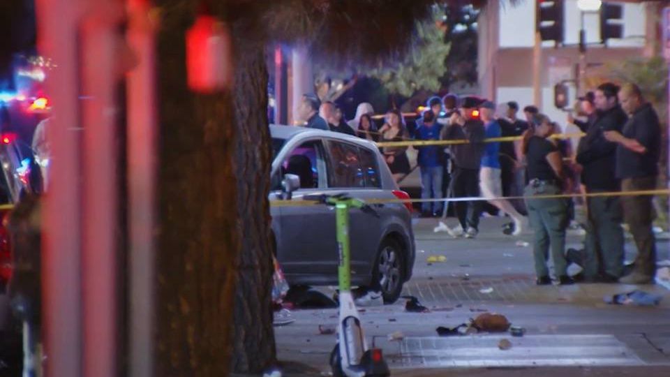 Samochód wjechał w tłum w Los Angeles