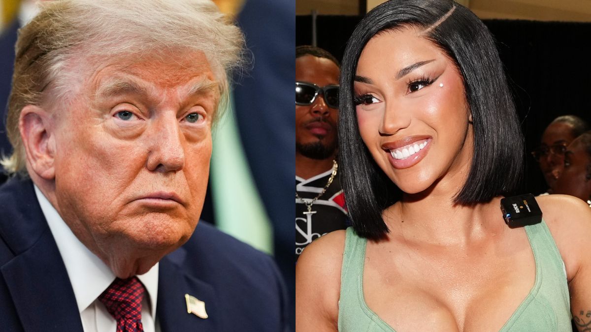 Cardi B uderzyła w Donalda Trumpa.