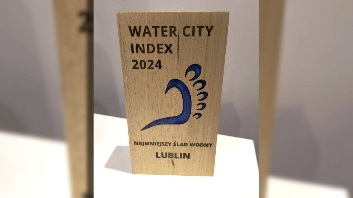 Statuetka Najmniejszy ślad wodny Lublin