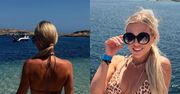 Odziana w bikini była żona Marcina Mroczka relacjonuje podbój Malty. "Majtki od kostiumu pękły w połowie rejsu" (FOTO)