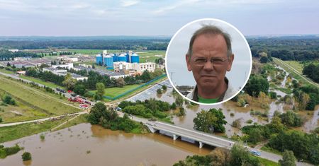 To on tworzył zbiornik w Raciborzu. Mówi o kolejnej powodzi. "Rok, 10 lub 30 lat"