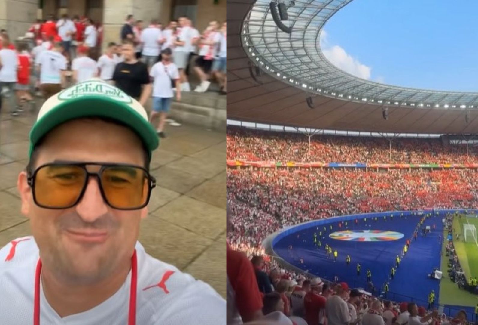 Misiek Koterski pokazał stadion po meczu. "Jesteśmy do tego przyzwyczajeni"