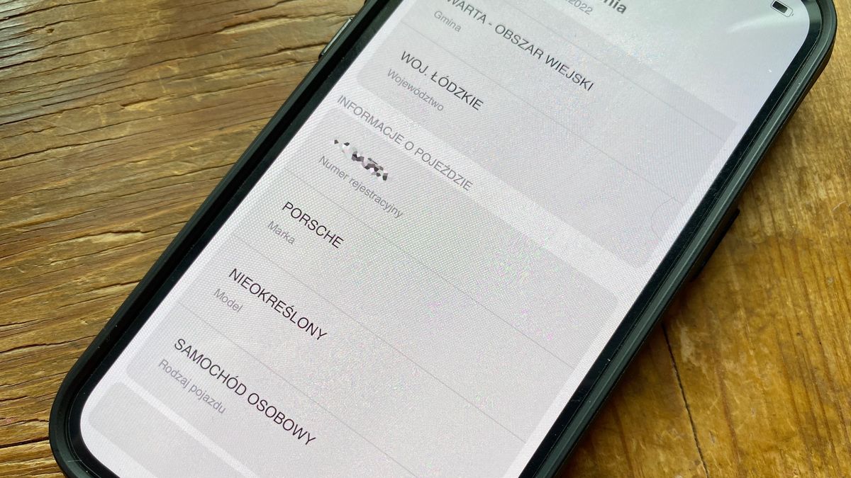 Każdy mandat jest powiązany z numerem rejestracyjnym pojazdu, którym popełniliście wykroczenie