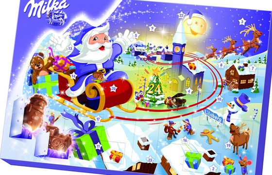 „Odkryj magię oczekiwania na Święta” w kampanii Milki