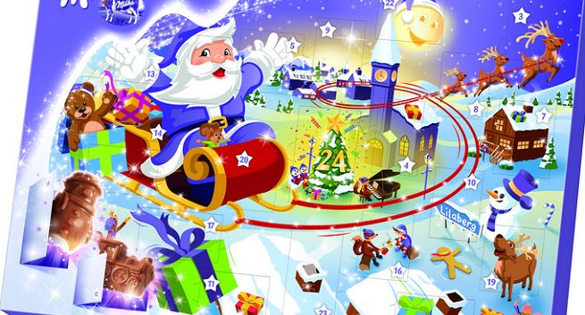 „Odkryj magię oczekiwania na Święta” w kampanii Milki