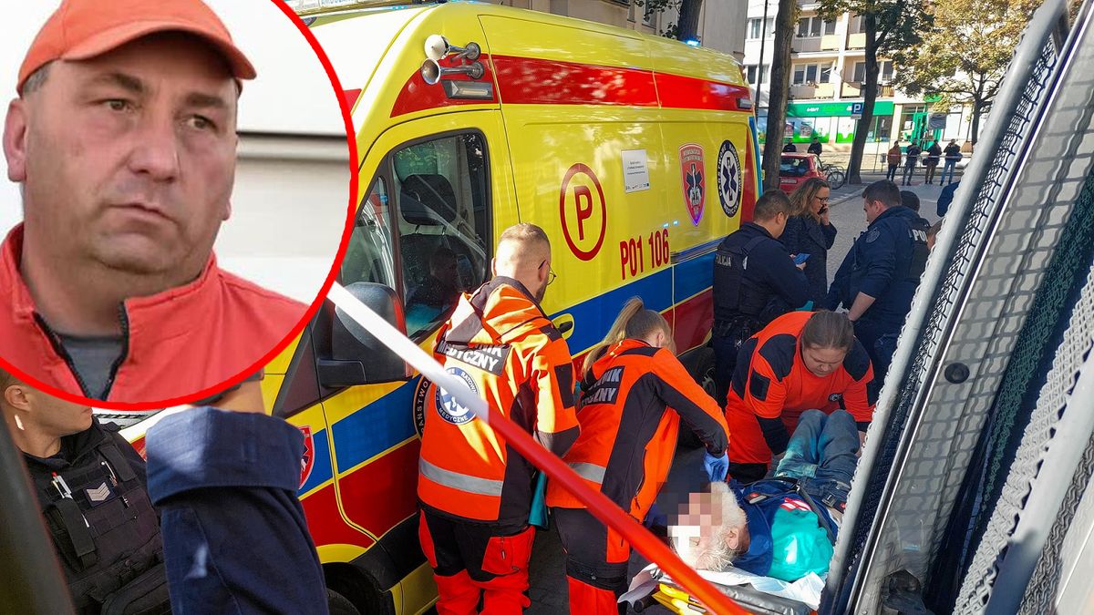 Grzegorz Konopczyński to bohater z Poznania, który zatrzymał szaleńca z nożem w ręku